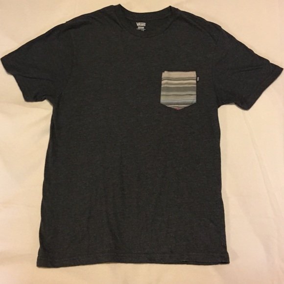 VANS Pocket Tshirt Size Medium - Picture 1 of 3